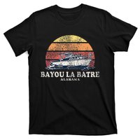 Bayou La Batre Al Vintage Boating 70s Retro Boat T-Shirt