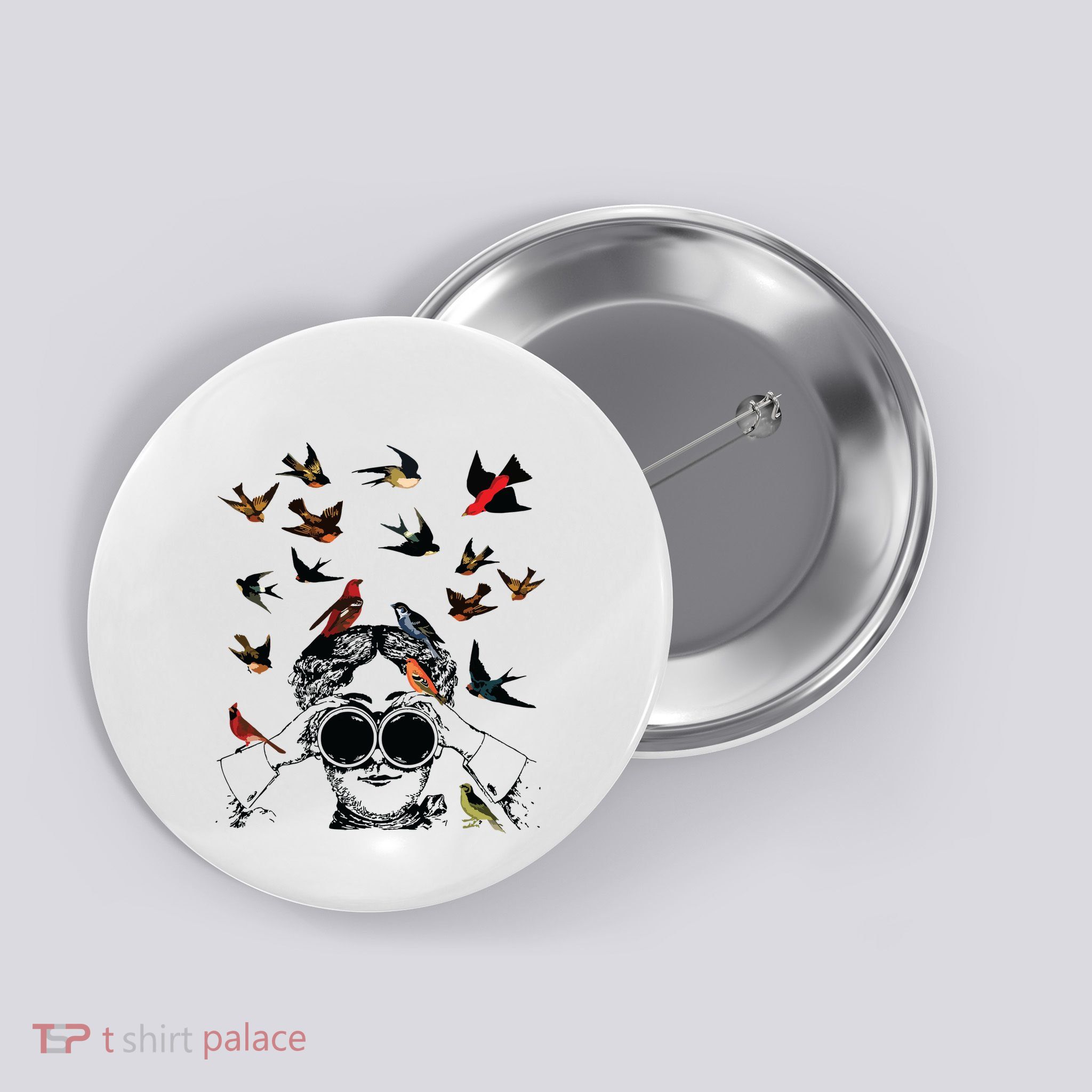 Bird Lover Button