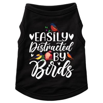 Bird Lovers Birdwatching Easy Distracted By Birds Birder Doggie Tank