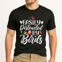 Bird Lovers Birdwatching Easy Distracted By Birds Birder Cooling Performance Crew T-Shirt