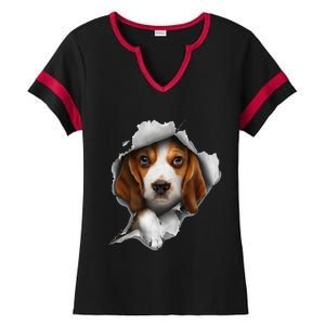 Beagle Lover Beagle Puppy Beagle Owner Beagle Ladies Halftime Notch Neck Tee