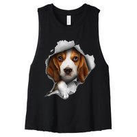 Beagle Lover Beagle Puppy Beagle Owner Beagle Women's Racerback Cropped Tank