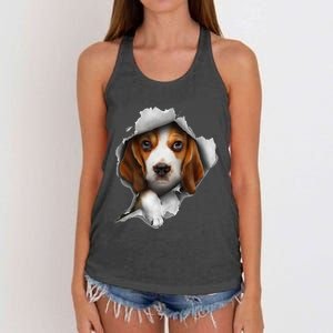 Beagle Lover Beagle Puppy Beagle Owner Beagle Women's Knotted Racerback Tank