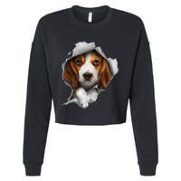 Beagle Lover Beagle Puppy Beagle Owner Beagle Cropped Pullover Crew