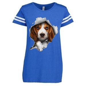 Beagle Lover Beagle Puppy Beagle Owner Beagle Enza Ladies Jersey Football T-Shirt