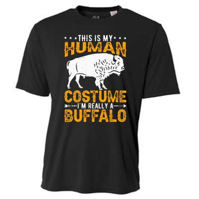 Buffalo Lover Bison Cooling Performance Crew T-Shirt