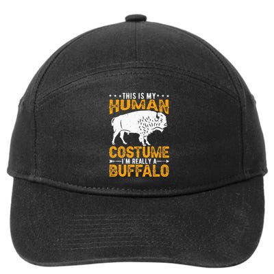 Buffalo Lover Bison 7-Panel Snapback Hat