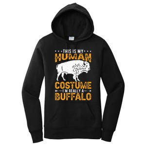 Buffalo Lover Bison Women's Pullover Hoodie