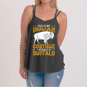 Buffalo Lover Bison Women's Strappy Tank