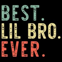 Best Lil Bro Ever Family Retro Vintage Little Brother Kids T-Shirt