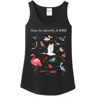 Birdwatcher Lover Birdwatching How To Identify A Bird Ladies Essential Tank