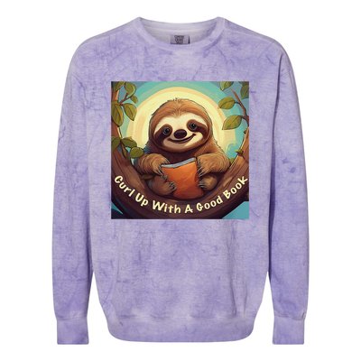 Book Love Colorblast Crewneck Sweatshirt