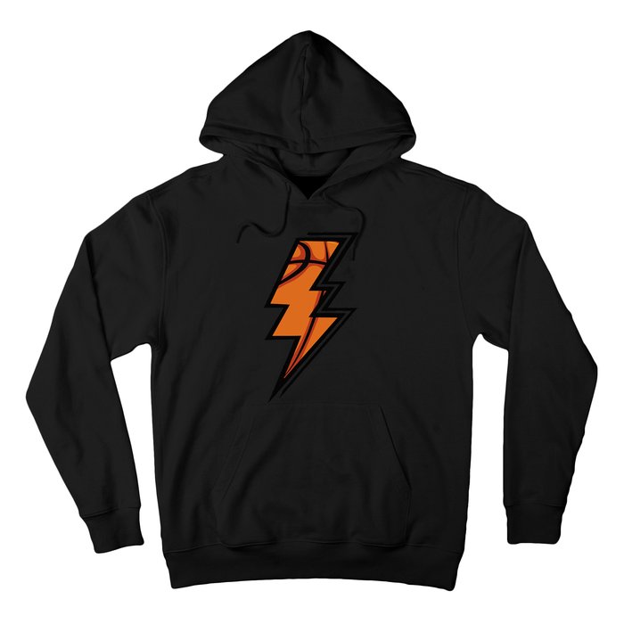 Basketball Lightning Basketball Mom Dad Game Day Hoodie