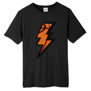 Basketball Lightning Basketball Mom Dad Game Day Tall Fusion ChromaSoft Performance T-Shirt