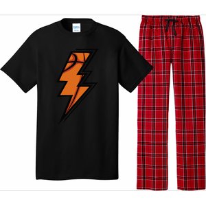 Basketball Lightning Basketball Mom Dad Game Day Pajama Set