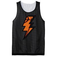 Basketball Lightning Basketball Mom Dad Game Day Mesh Reversible Basketball Jersey Tank