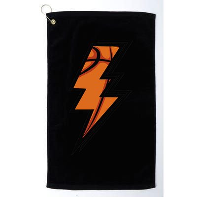 Basketball Lightning Basketball Mom Dad Game Day Golf Towel