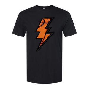 Basketball Lightning Basketball Mom Dad Game Day Softstyle CVC T-Shirt