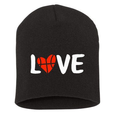 Basketball Love Short Acrylic Beanie