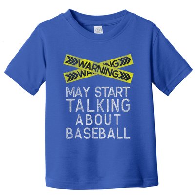 Baseball Lover Baseball Player Toddler T-Shirt