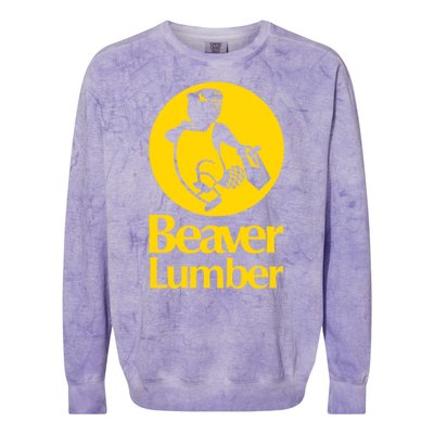 Beaver Lumber Colorblast Crewneck Sweatshirt