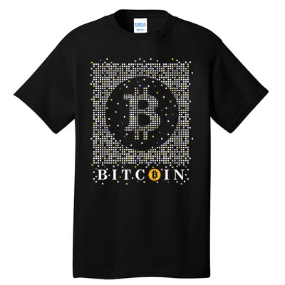 Bitcoin Logo Tall T-Shirt