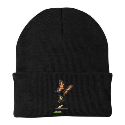Butterfly Lifecycle Knit Cap Winter Beanie