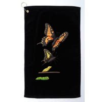 Butterfly Lifecycle Golf Towel