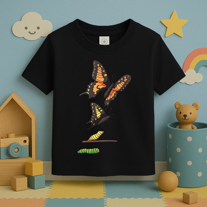Butterfly Lifecycle Toddler T-Shirt