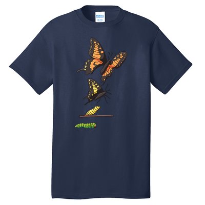 Butterfly Lifecycle Tall T-Shirt