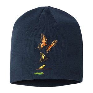 Butterfly Lifecycle Sustainable Beanie