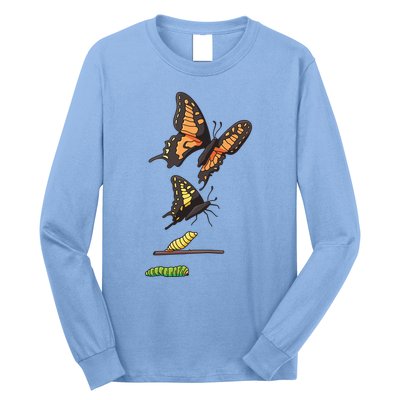 Butterfly Lifecycle Long Sleeve Shirt