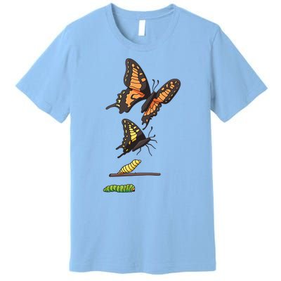 Butterfly Lifecycle Premium T-Shirt