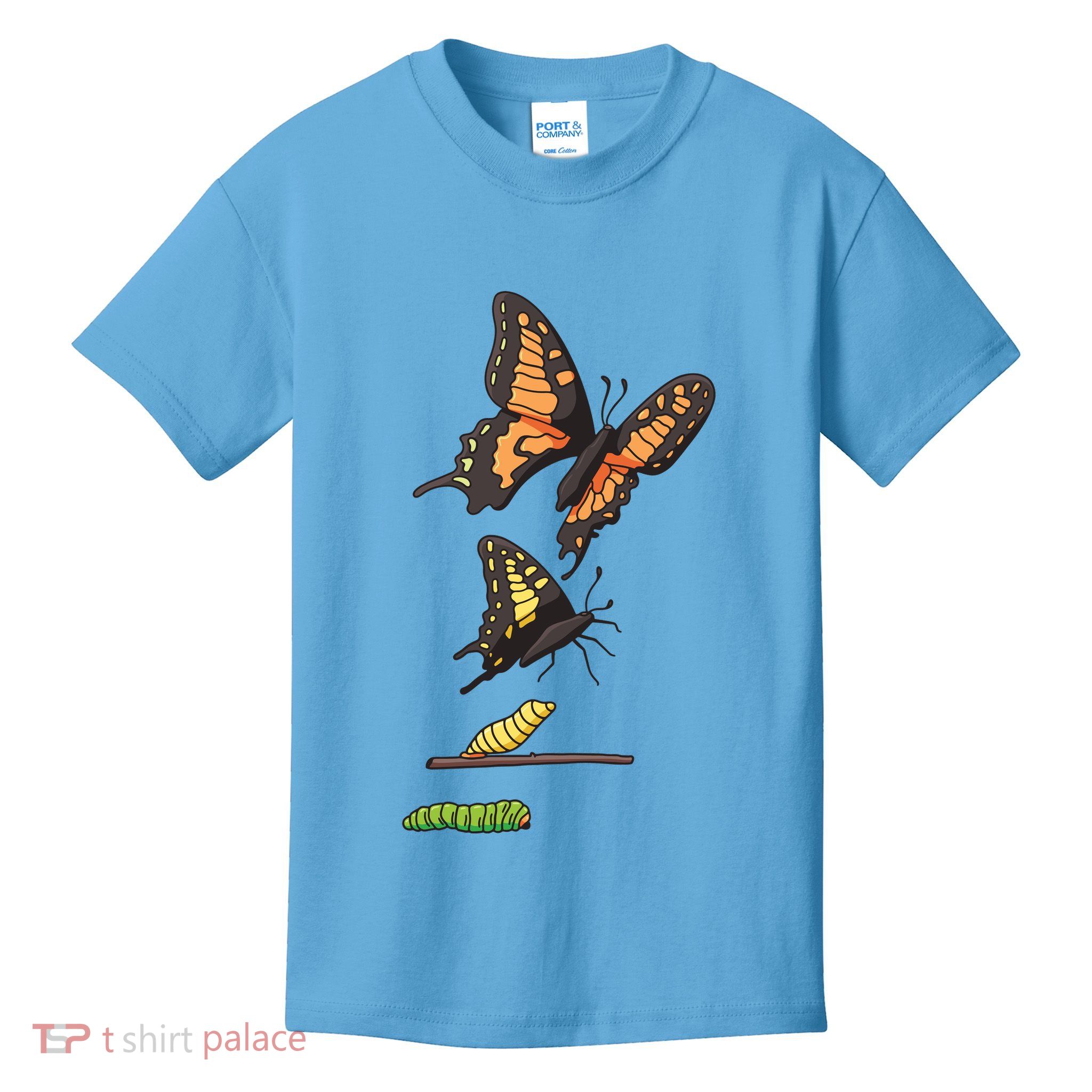 Butterfly Lifecycle Kids T-Shirt