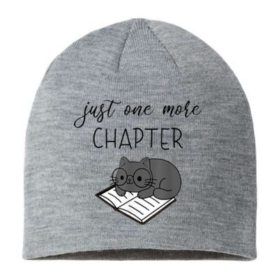 Book Lover Book Worm Reading Cat Lover Sustainable Beanie