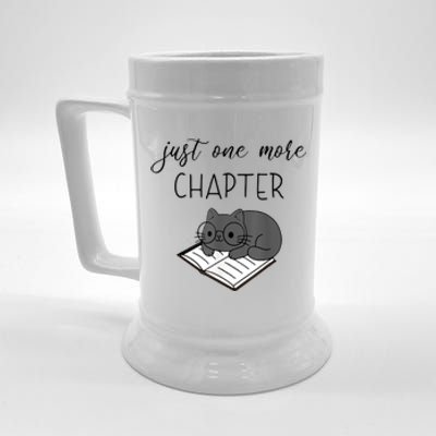 Book Lover Book Worm Reading Cat Lover Beer Stein