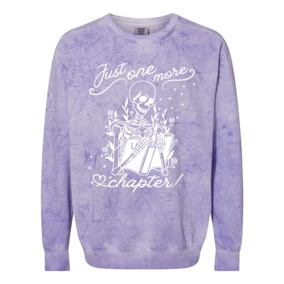 Book Lover Colorblast Crewneck Sweatshirt