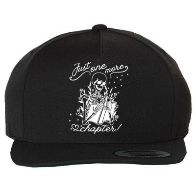 Book Lover Wool Snapback Cap