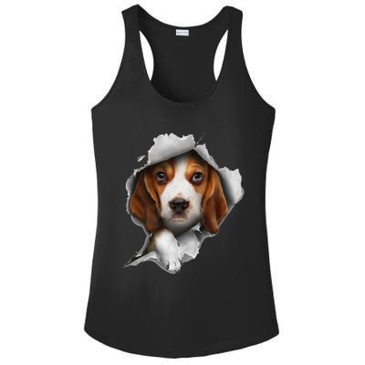 Beagle Lover, Beagle Puppy, Beagle Owner, Beagle Ladies PosiCharge Competitor Racerback Tank