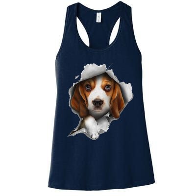 Beagle Lover, Beagle Puppy, Beagle Owner, Beagle Women's Racerback Tank