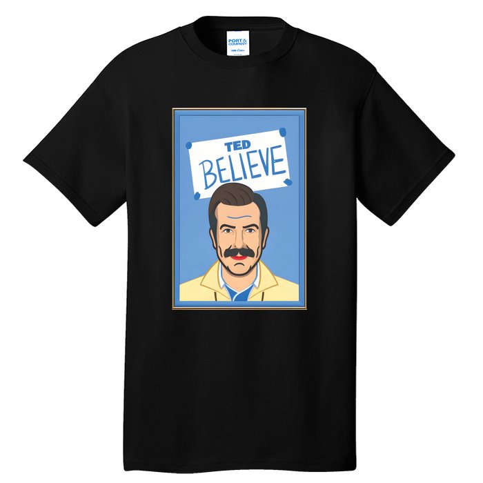 Believe Lasso Richmond Soccer Tall T-Shirt