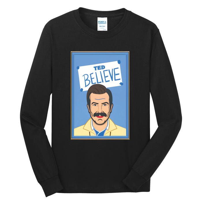 Believe Lasso Richmond Soccer Tall Long Sleeve T-Shirt