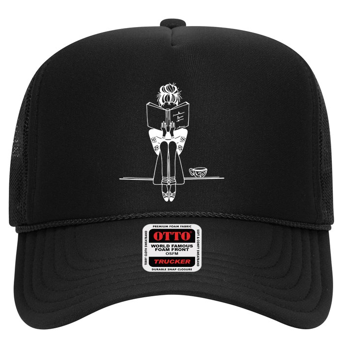 Book Lover Blogger Book Nerd Coffee Reading Reader Trucker Hat