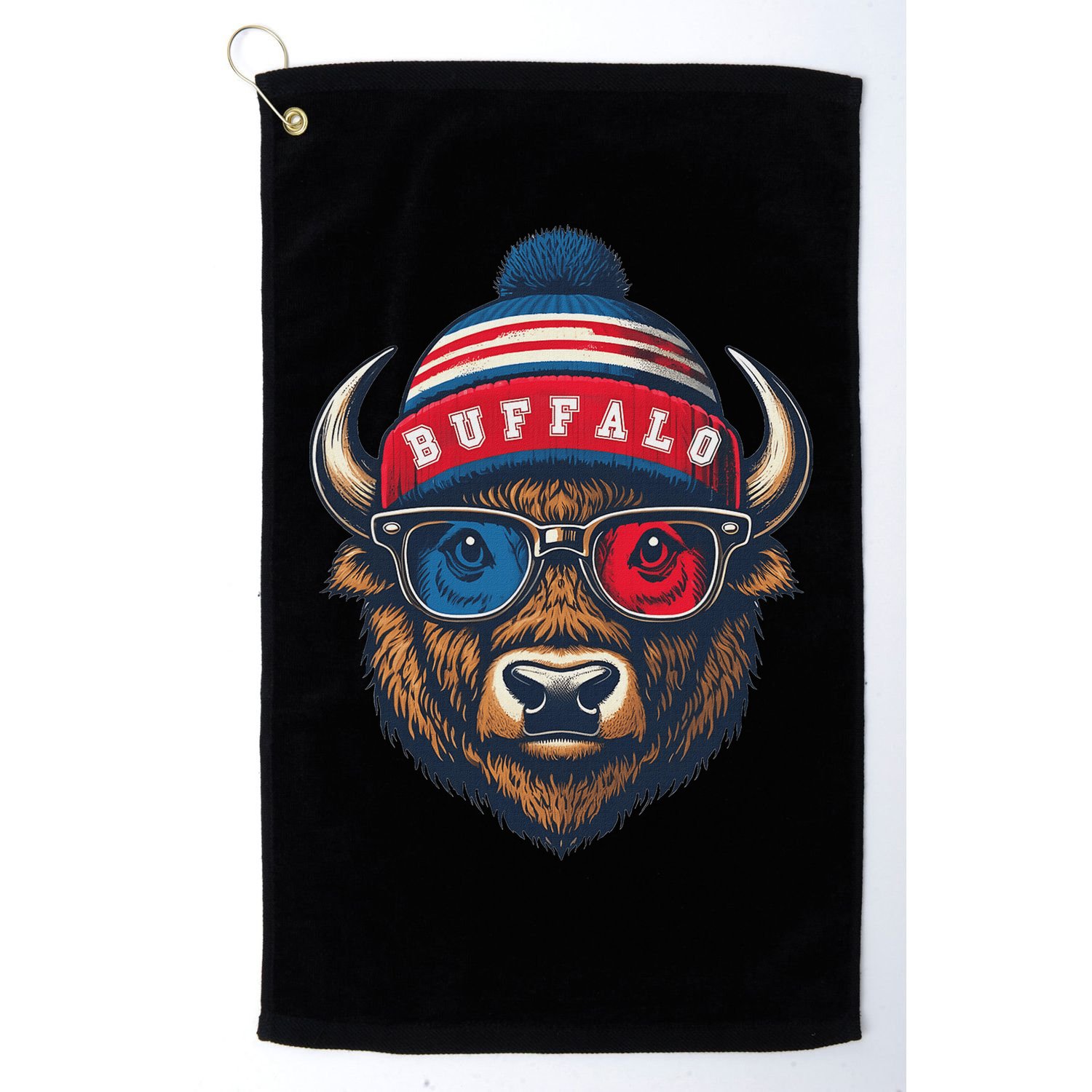 Buffalo Lovers Golf Towel
