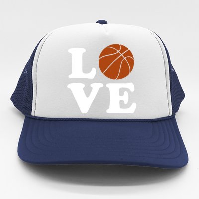 Basketball Love Trucker Hat