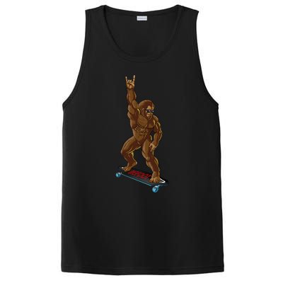 Bigfoot Long Boarding Rock On Sasquatch Big Foot Skate PosiCharge Competitor Tank