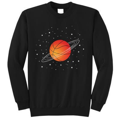 Basketball Lovers Basketball Player Funny Basketball Space Sweatshirt