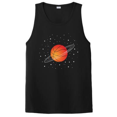 Basketball Lovers Basketball Player Funny Basketball Space PosiCharge Competitor Tank