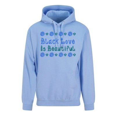 Black Love Black Excellence Is Beautiful Melanin Gift Unisex Surf Hoodie