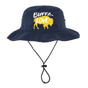 Buffa Love Buffalo Choose Love Design Legacy Cool Fit Booney Bucket Hat